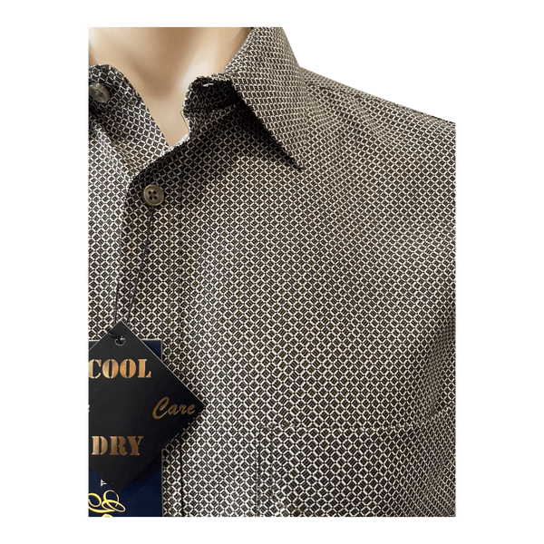 Cipollini Printed Microfibre Shirt 3736 - Ronald King