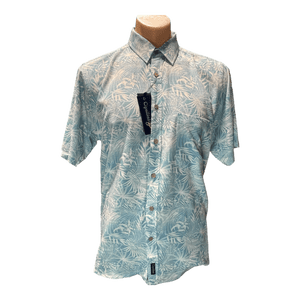 Cipollini S/S Bamboo Blend Print Shirt 3510 - Ronald King