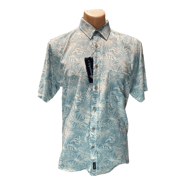 Cipollini S/S Bamboo Blend Print Shirt 3510 - Ronald King