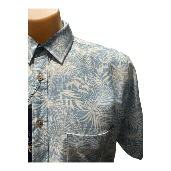 Cipollini S/S Bamboo Blend Print Shirt 3510 - Ronald King