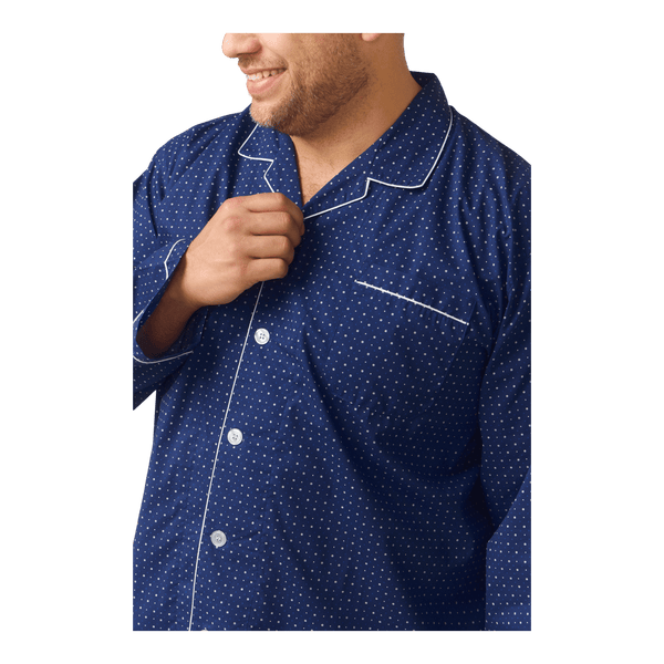 Contare Country Summer Weight Long Pyjama A845100 - Ronald King