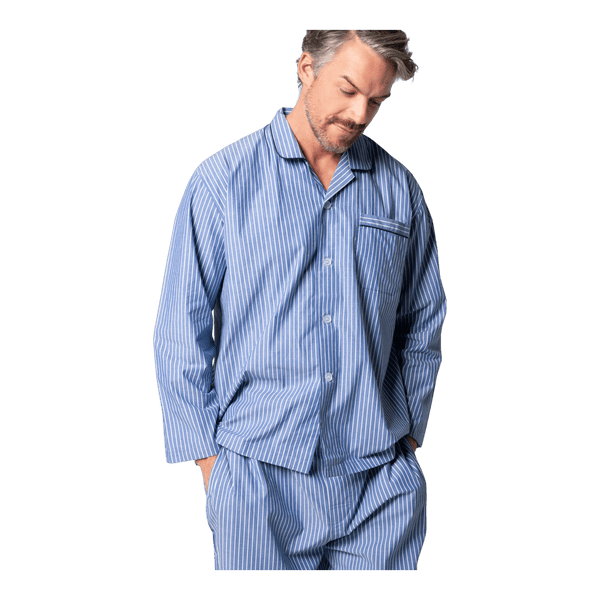 Contare Refined Cotton Long Summer Weight Pyjama C435000 - Ronald King
