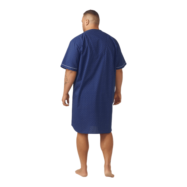 Contare Summer Weight Short Sleeve Nightshirt A865100 - Ronald King