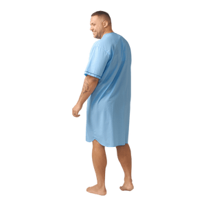 Contare Summer Weight Short Sleeve Nightshirt A865100 - Ronald King