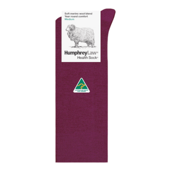 Humphrey Law 60% Fine Merino Wool Health Sock® Style 86C - Ronald King