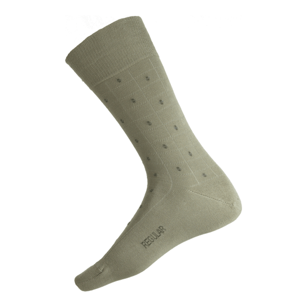 Humphrey Law 85% Mercerised Cotton Patterned Health Sock® Style 51C Checkspot - Ronald King