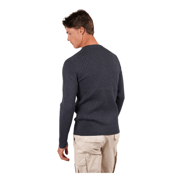 James Harper Fine Cable Knit Pullover JHK85 - Ronald King