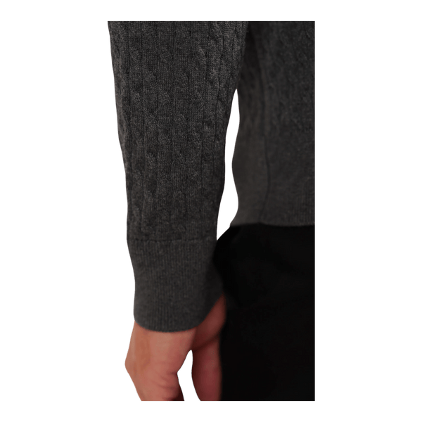 James Harper Fine Cable Knit Pullover JHK85 - Ronald King