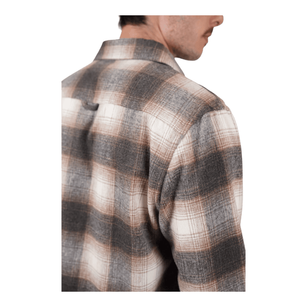 James Harper Large Check Wool Blend Overshirt JHJ151 - Ronald King
