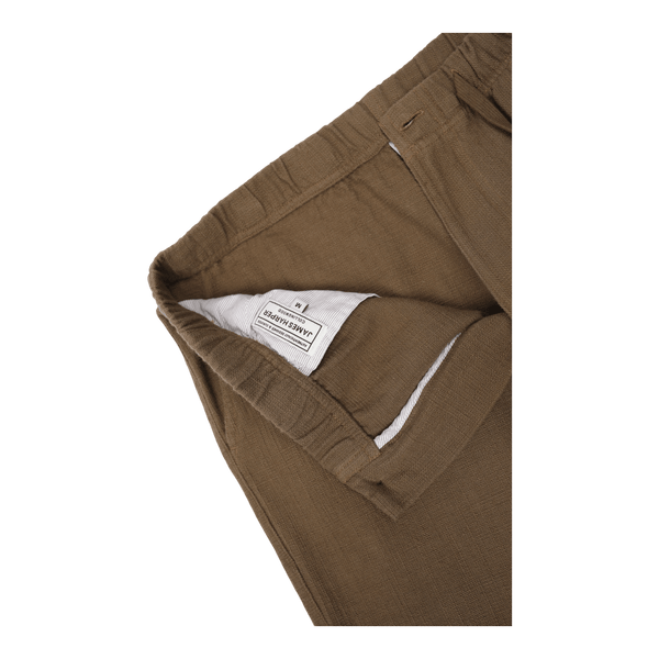 James Harper Relaxed Fit elastic Waist Cotton Pant JHTR66 - Ronald King