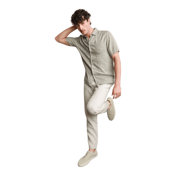 James Harper Short Sleeve Textured dobby Shirt JHS601 - Ronald King