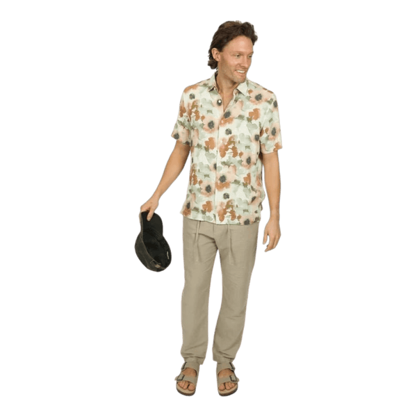 James Harper Water Blooms S/S Shirt JHS573 - Ronald King