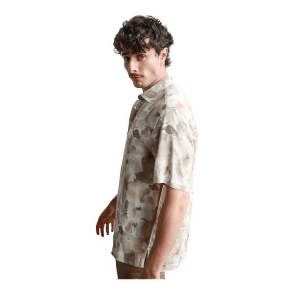 James Harper Watercolour Short Sleeve Shirt JHS611 - Ronald King