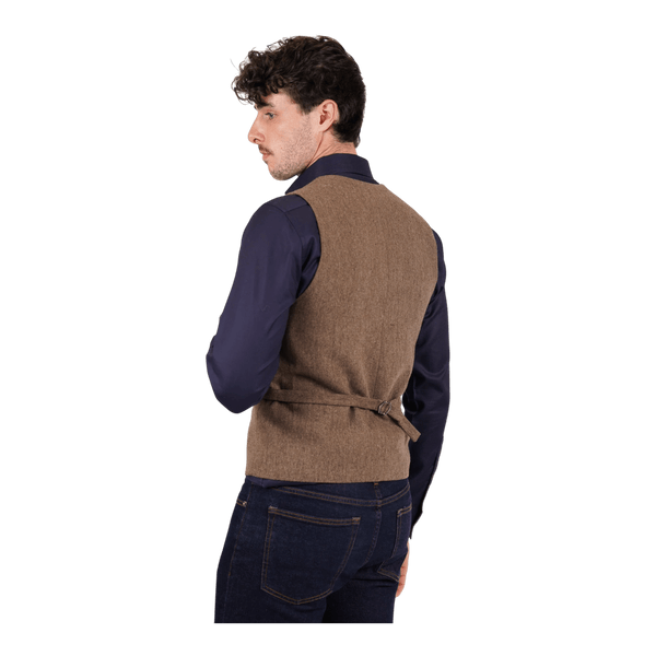 James Harper Wool Blend Waist Coat JHW15 - Ronald King