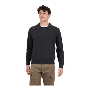 James Harper Wool/Cotton Polo Pullover JHK82 - Ronald King