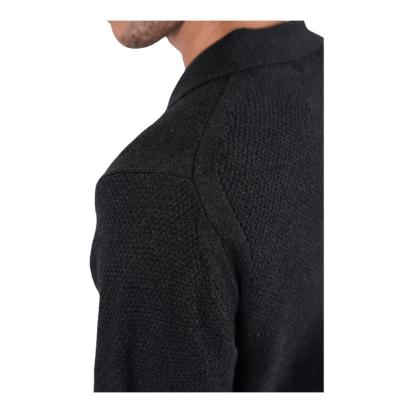 James Harper Wool/Cotton Polo Pullover JHK82 - Ronald King