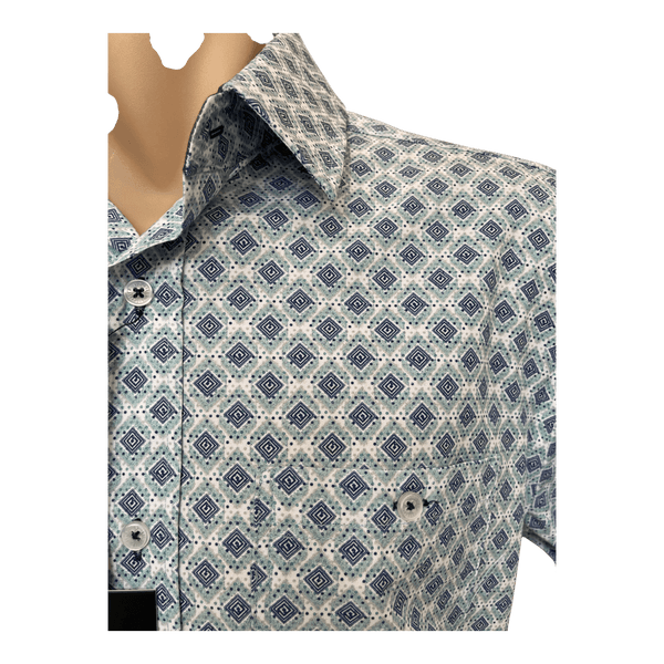 Lifestyle by Lichfield Short Sleeve Cotton Shirt PP9507 - Ronald King
