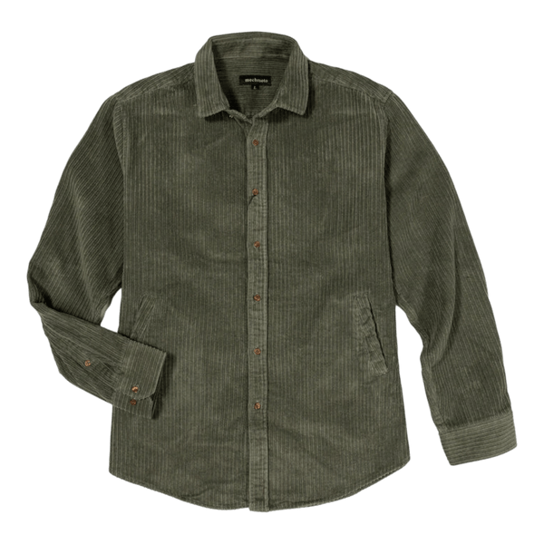 Mechmoto Cord Shacket with Side Pockets LS37 - Ronald King