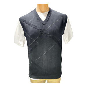 Mechmoto Cotton Patterned Vest KN02 - Ronald King