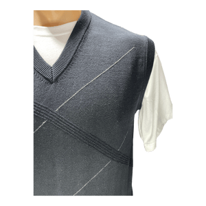 Mechmoto Cotton Patterned Vest KN02 - Ronald King