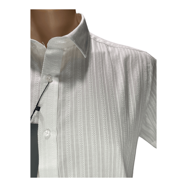 Mechmoto Embossed Cotton S/S Shirt SS02 - Ronald King