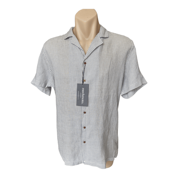 Mechmoto Print Linen Shirt 2502SS108 - Ronald King