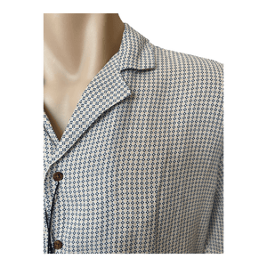Mechmoto Print Linen Shirt 2502SS108 - Ronald King