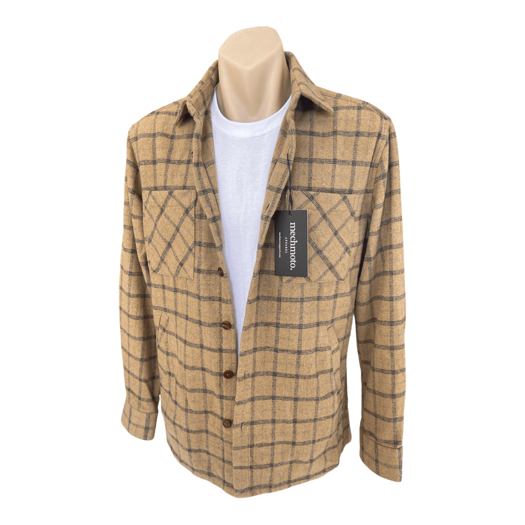 Mechmoto Wool Blend Shacket CJ03 - Ronald King