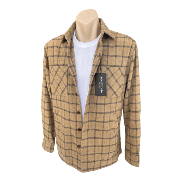 Mechmoto Wool Blend Shacket CJ03 - Ronald King