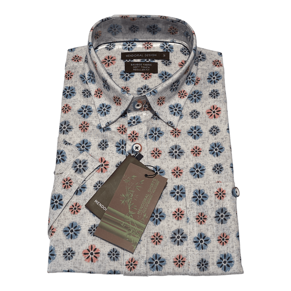 Mendoral Designs S/S Bamboo Blend Shirt 106 - Ronald King