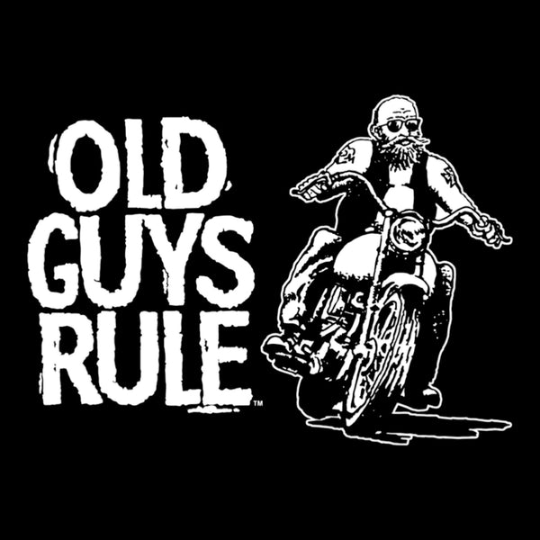 Old Guys Rule Biker Guy 20209 - Ronald King