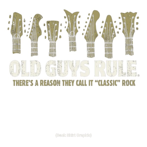 Old guys Rule Classic Rock 21125 - Ronald King