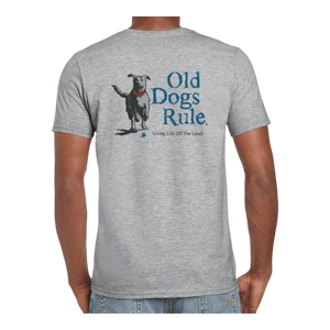 Old Guys Rule Old Dogs Tee 22062 - Ronald King