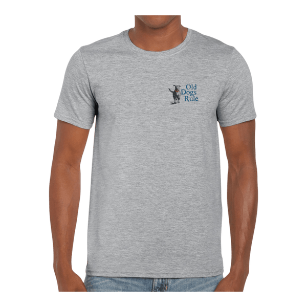 Old Guys Rule Old Dogs Tee 22062 - Ronald King
