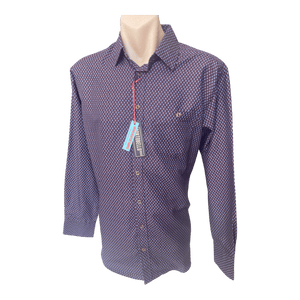 Portobello Road Iron Cheater Long Sleeve Shirt QQ5501 - Ronald King