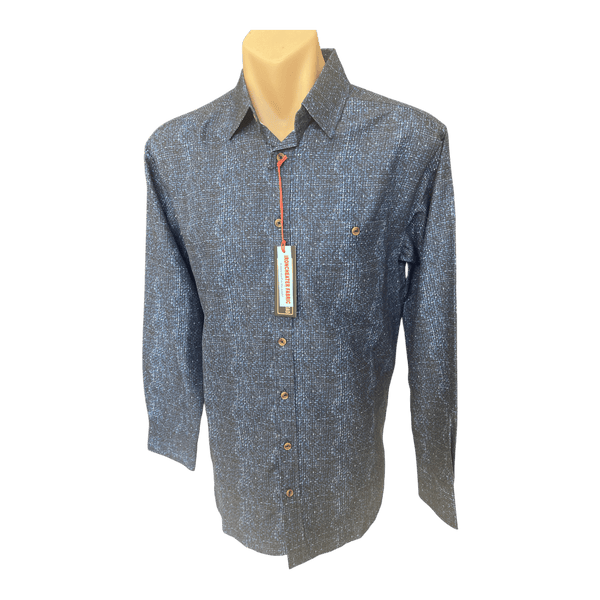 Portobello Road Iron Cheater Long Sleeve Shirt QQ5508 - Ronald King