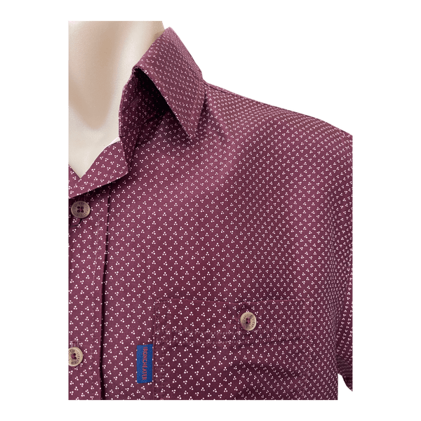 Portobello Road Iron Cheater Short Sleeve Shirt PP5506 - Ronald King