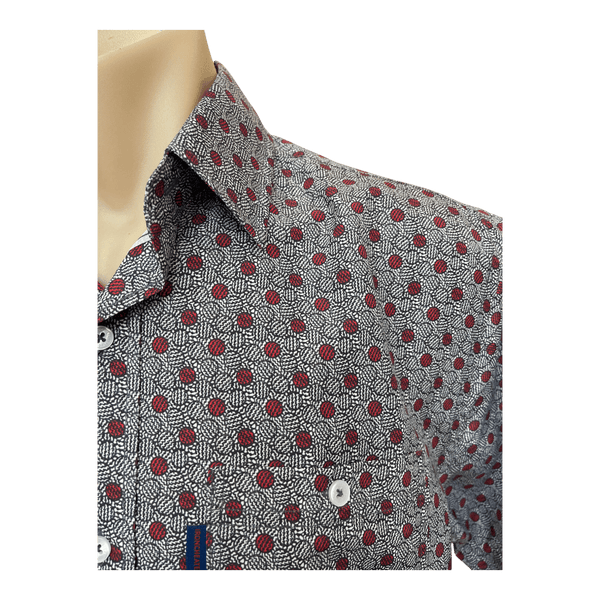 Portobello Road Iron Cheater Short Sleeve Shirt PP5512 - Ronald King