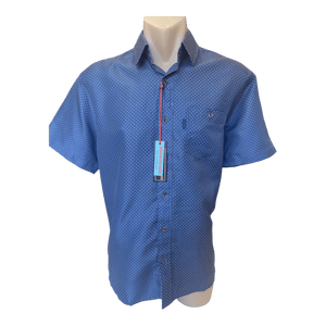 Portobello Road Ironcheater Short Sleeve Shirt RR5501 - Ronald King
