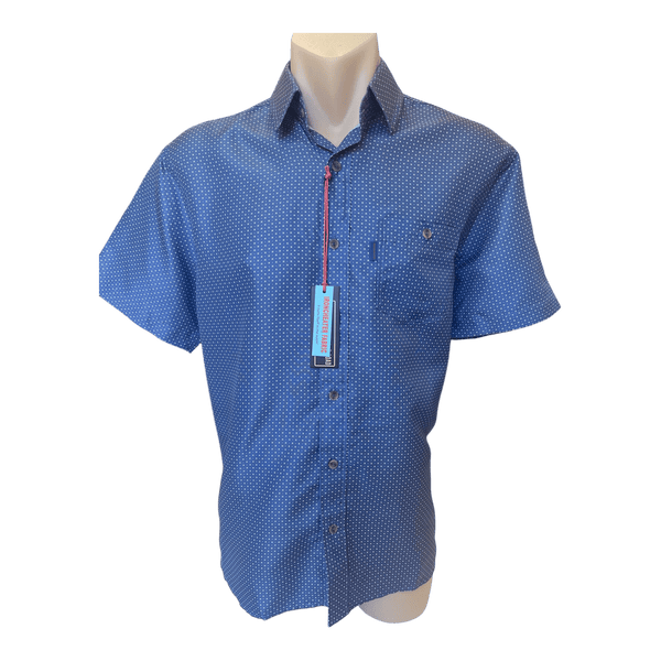 Portobello Road Ironcheater Short Sleeve Shirt RR5501 - Ronald King