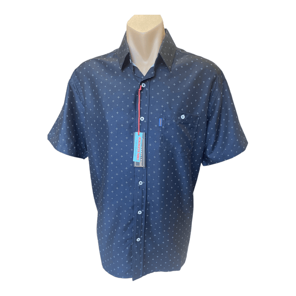 Portobello Road Ironcheater Short Sleeve Shirt RR5507 - Ronald King