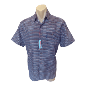 Portobello Road Ironcheater Short Sleeve Shirt RR5509 - Ronald King