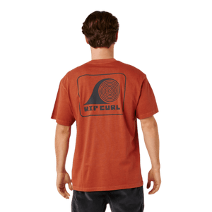 Rip Curl AOTS Rolling Wave Tee 0ZFMTE - Ronald King