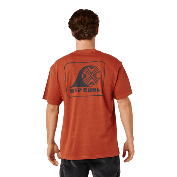 Rip Curl AOTS Rolling Wave Tee 0ZFMTE - Ronald King