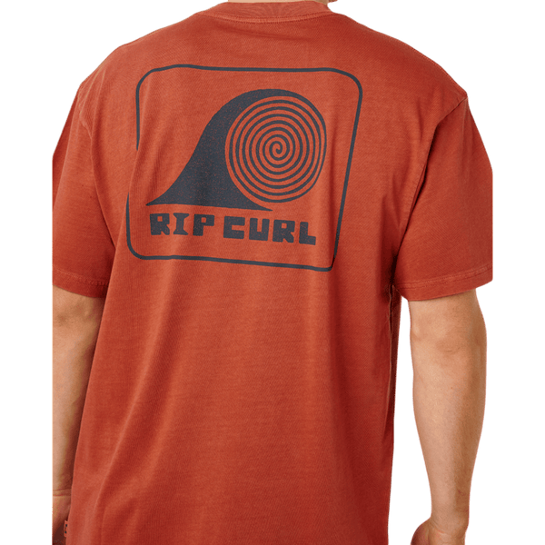 Rip Curl AOTS Rolling Wave Tee 0ZFMTE - Ronald King