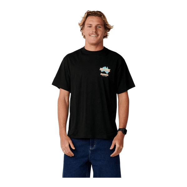 Rip Curl Aus Map Desto Tee 13EMTE - Ronald King