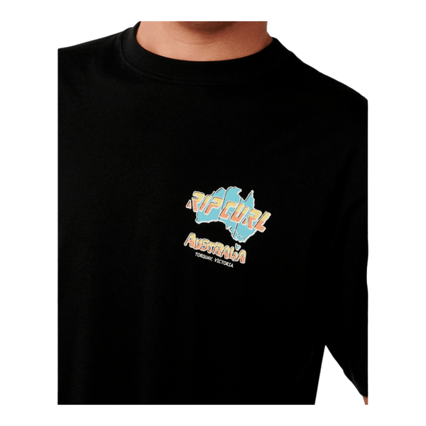 Rip Curl Aus Map Desto Tee 13EMTE - Ronald King