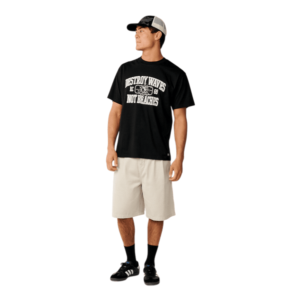 Rip Curl Disorder Destroy Waves Tee 14YMTE - Ronald King