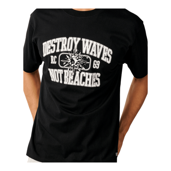 Rip Curl Disorder Destroy Waves Tee 14YMTE - Ronald King