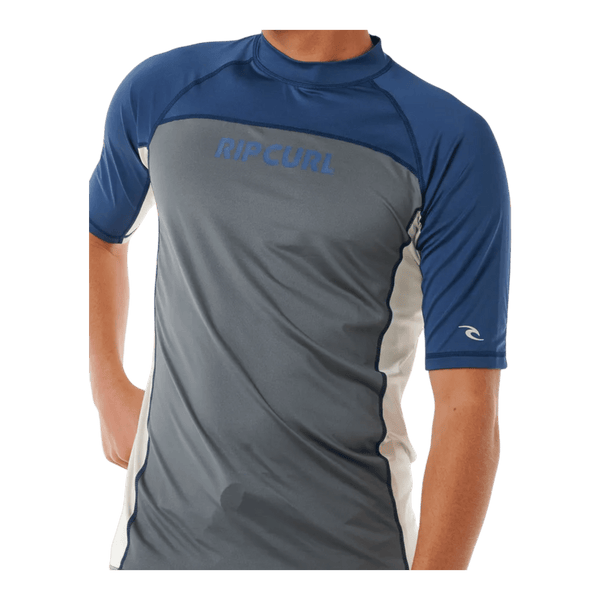 Rip Curl Drive UPF Short Sleeve Rash Vest 14FMRV - Ronald King